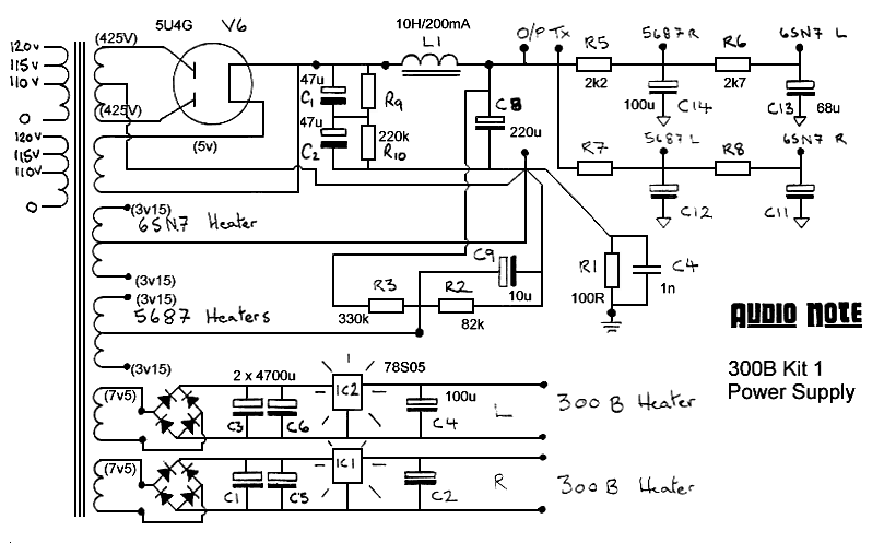 Audio Note Kit 1 Power Supply