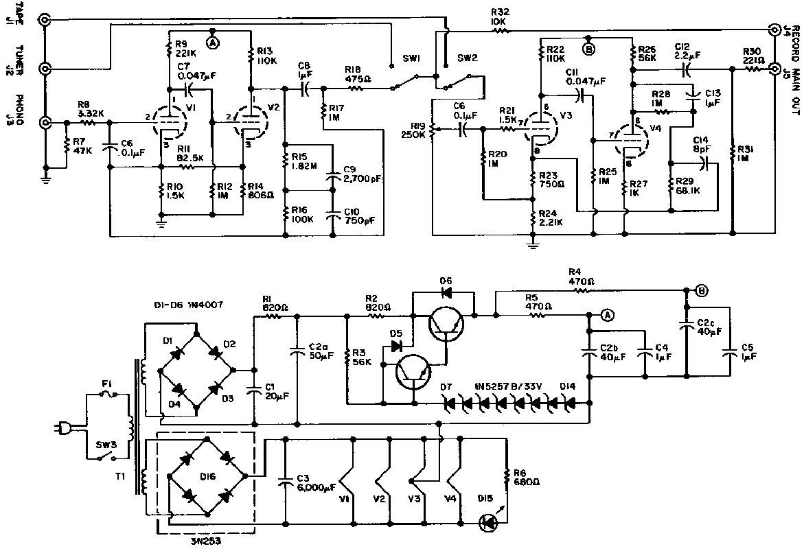 Conrad Johnson PV-3 Pre Amplifier