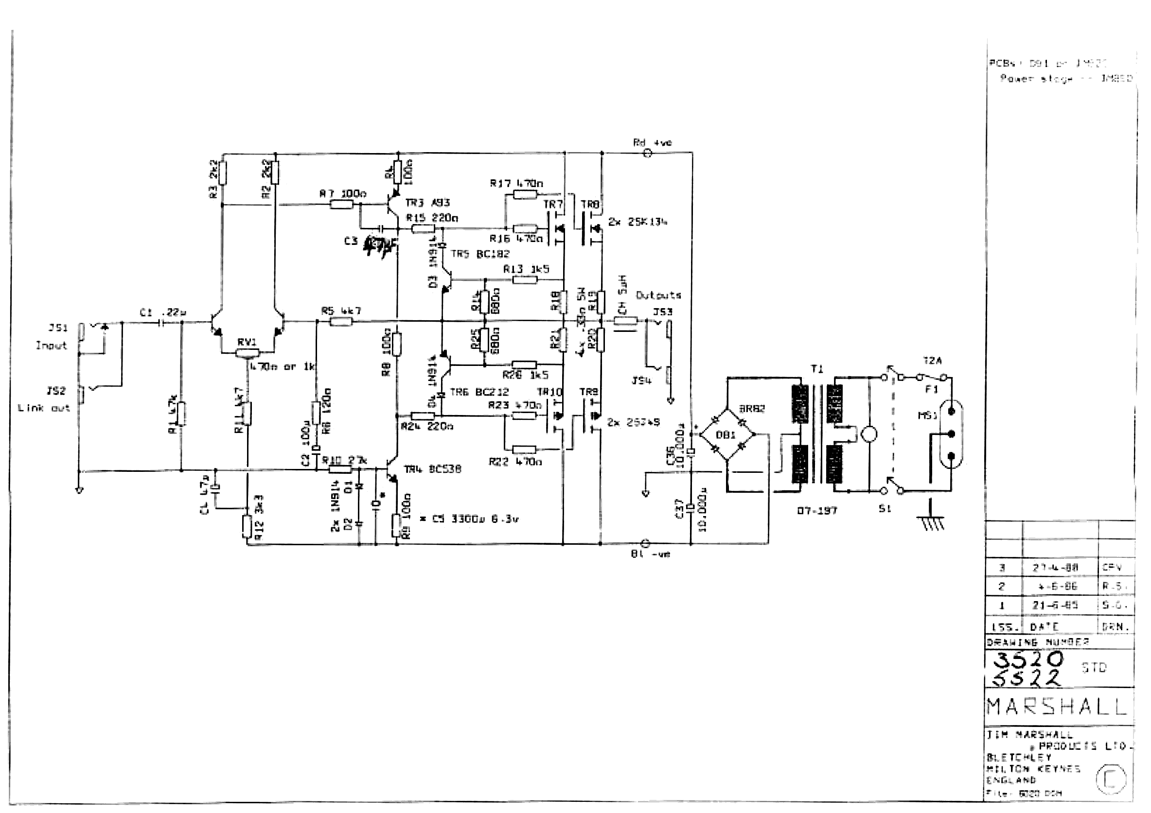 Marshall IBS Schematics - Dr.Tube